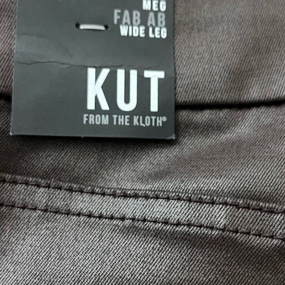 Kut from the Kloth Chocolate Wide-Leg Pants - Picture 6 of 6